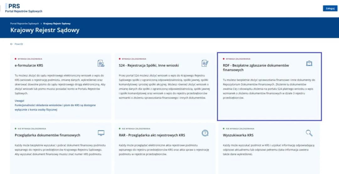 Jak pobrać sprawozdanie finansowe z KRS bez zbędnych problemów