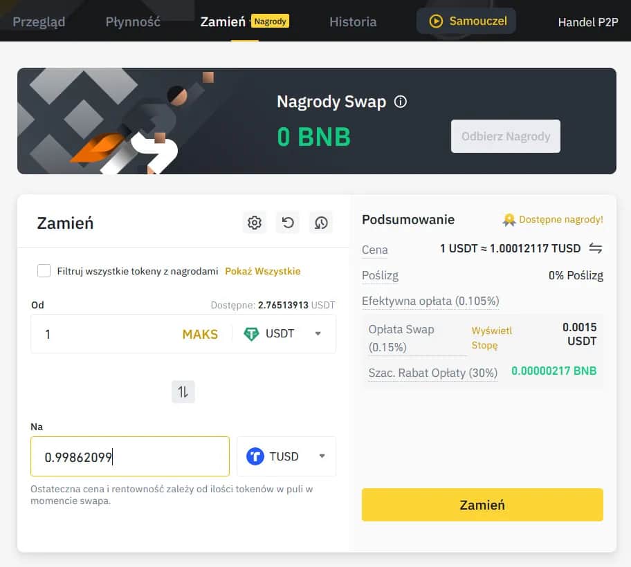 Czy Binance Liquid Swap jest wart inwestycji? Zyski, ryzyka i porady