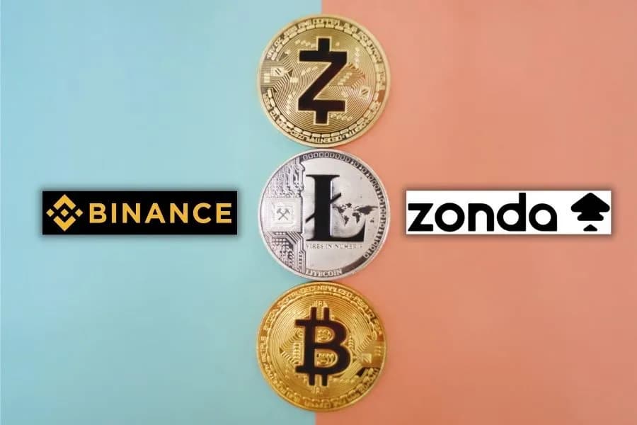 Zonda czy Binance – która giełda kryptowalut jest lepsza dla Ciebie?