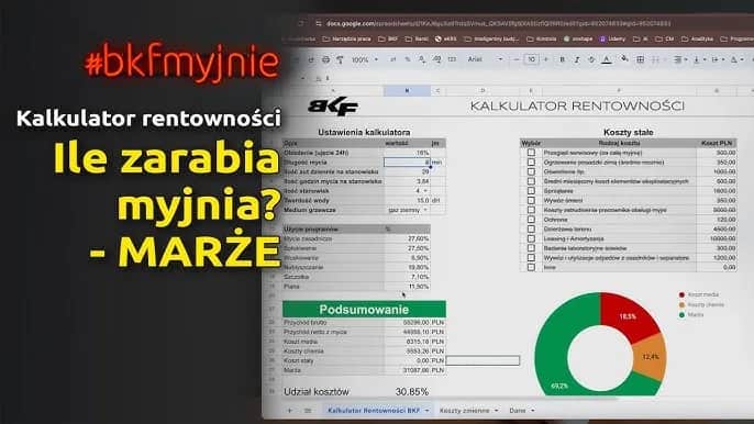 Ile można zarobić na myjni bezdotykowej? Zaskakujące przychody i koszty